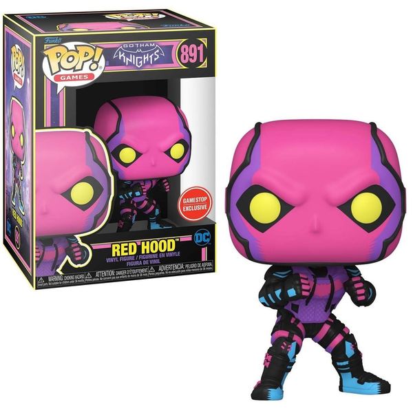 Funko Pop! Gotham Knights - Red Hood (Black Light) #891