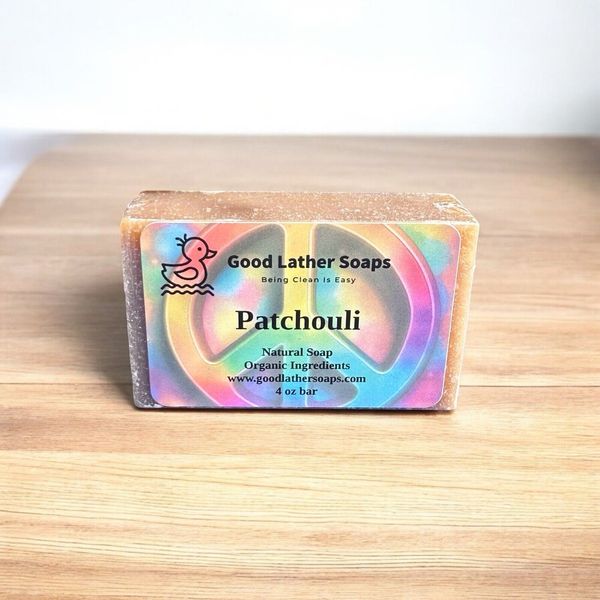 Patchouli Bar Soap - Good Lather Soaps