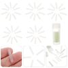 Healifty 50pcs Ingrown Toenail Pedicure Tool Kit Ingrown Toenail Corrector Strips Professional Toenail Correction Patches Curved Toenails Straightening Recover Clips