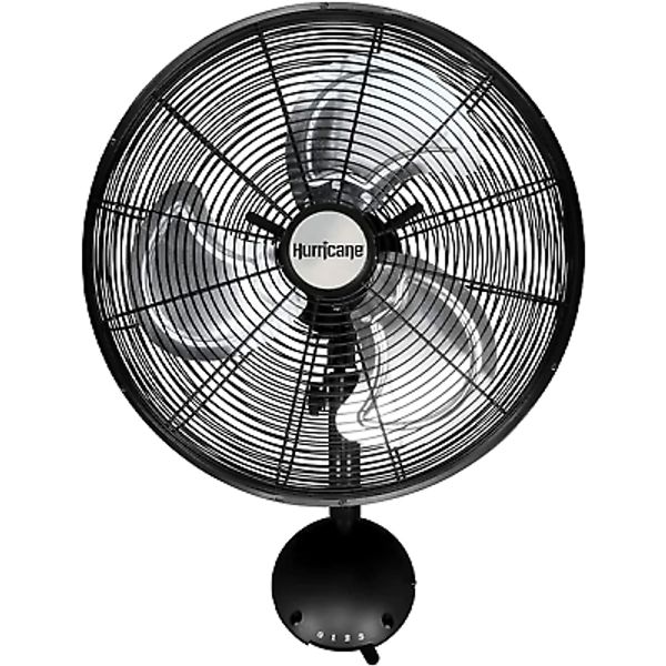 Oscillating Wall Mount Fan, 3 Speed Indoor Cooling, Pro Series, 16"