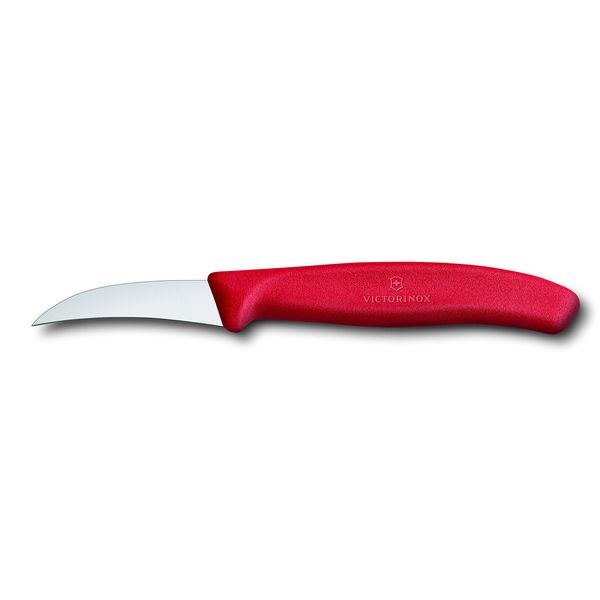 Victorinox Swiss Classic 6.7501-X1 Paring Knife, Peeling Knife, Fruit Knife, Peeler, 2.4 Inches (6 cm), Red