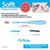 Sofft Knife & Covers-#3 Oval Knife & 5 Covers