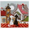 RIOLIS Cross Stitch Kit - 611 - City Cats Spring