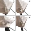 Grill Gazebo Replacement Canopy Beige Top Fabric ONLY NEW