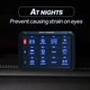 MICTUNING 12 Gang Switch Panel Kit Blue Led Auxiliary Relay System Marine 12/24V