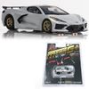 AFX 22095 Mega-G+ Corvette C8 Ceramic Matrix Metallic HO Slot Car