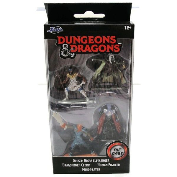 Dungeons Dragons Die Cast Action Figure Set Brand New Jada 2020