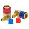 QUICK CONNECTOR ADAPTER COUPLER AUTO A/C MANIFOLD LOW/HIGH HVAC GAUGE