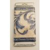 DECORATIVE BLUE SCROLL DESIGN WALLPAPER BORDER BY BREWSTER WALLCOVERINGS