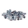 Sprite Science 1/4-20 Thread Inserts Wood Hex Drive Thread Wood Inserts 1/4 Wood Nuts 40 Count