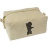 'Black Cockapoo' Canvas Wash Bag/Makeup Case (CS00024413)