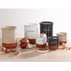 Ladelle Eco Garlic Jar Charcoal