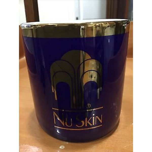 NU SKIN COFFEE MUG. NU SKIN BEAUTY & WELLNESS COFFEE MUG. Art Deco Logo Mug.B150