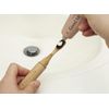 Kikkerland On-The-Go Toothbrush, Bamboo