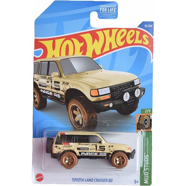 Hot Wheels Toyota Land Cruiser 80, Mud Studs 2/5
