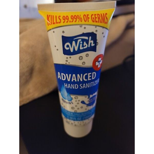 Wish Advanced Hand Sanitizer 3.38oz w/ Vitamin E