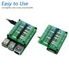 Freenove Breakout Board for Raspberry Pi 5 / 4B / 3B+ / 3B / 3A+ / 2B / 1B+ / 1A+ / Zero 2 W/Zero W/Zero, Terminal Block Shield HAT with Pin Header, GPIO Status LED