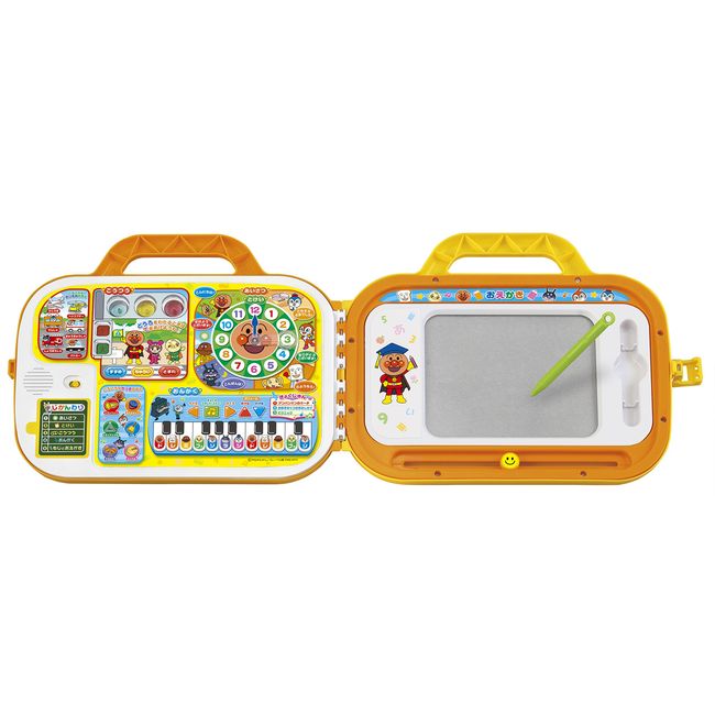 Anpanman Picture Doodle Board and Piano, Full of Educational Value. Kindergarten Bag