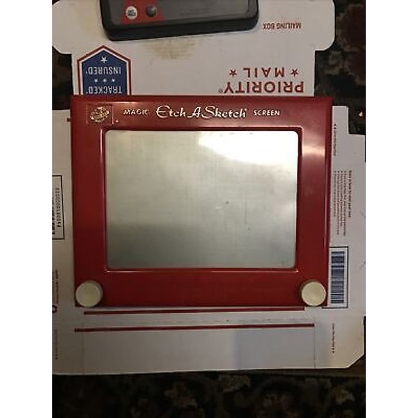 Vintage Ohio Art #505 Magic Etch A Sketch Screen Clean Working FREE SHIPPING