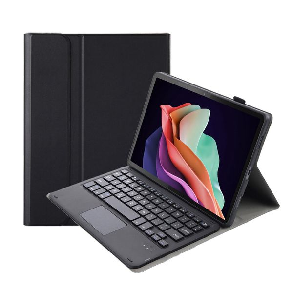 Touchpad Keyboard Case for Lenovo Tab P11 2nd Gen/Pad Plus 2023 11.5, Detachable Bluetooth Trackpad Keyboard Case for TB350FU/TB350XU (Black)