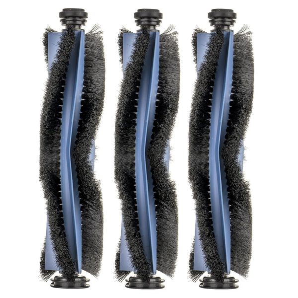 (3 Pieces) Replacement Brush Rollers Compatible with X10 Pro Omni Robot Vacuum, Replacement Parts Accessory Kit, 3 Brush Rollers