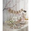 Creative Converting Rustic Wedding Mrs, Decorative napkins measure 6.5", Multi-color