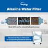 FA15 Alkaline Water Filter Cartridge for Reverse Osmosis RO System 3-Layer 10...