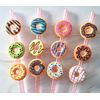 $2.99 for ONE PC Cute Donut Straw Toppers