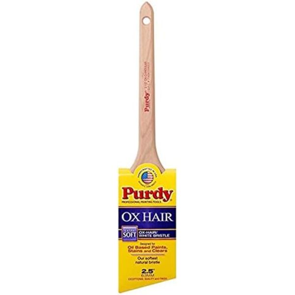 2-1/2" Purdy 144296025 Ox-O-Angular Angled Sash Paint Brush, Ox-Hair