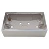 G&H 710C 2 Gang Polished Chrome Surface Mounted Double 35mm Pattress Box