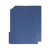 U Brands Performance Poly File Folders Set, Office Supplies, Blue, Gray, Green, Assorted Styles 6 Count