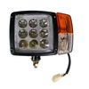 LED Headlight lamp Indicator Lamp Compatible with JCB Manitou Matbro 3 Functions Left Side