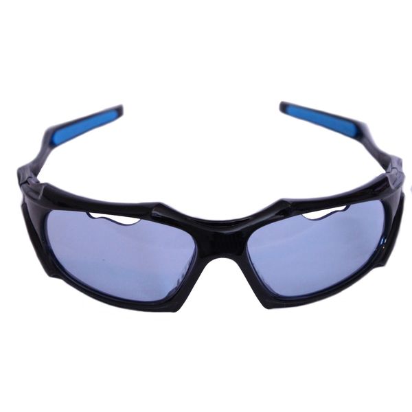 Python Full Framed (Blue Lense/Black Frame) Racquetball Eye Protection (Pickleball, Squash) (Eyewear, Goggle, Eyeguard)