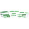 Ikea Pruta Plastic Container/Food Storage Containers 17 Piece Set by NA