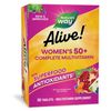 Nature's Way Alive! WOMEN'S 50+ COMPLETE MULTIVITAMIN SUPPLEMENT 50 Tablets