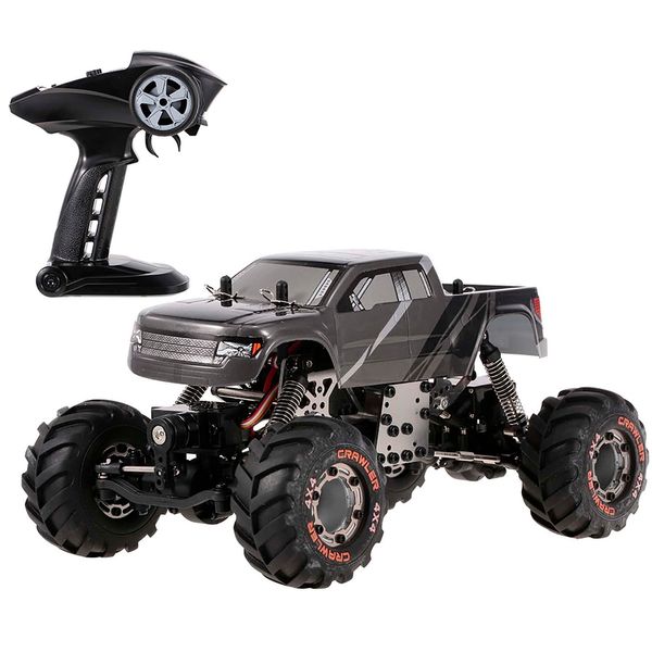 Goolsky HBX 2098B 1/24 2.4GHz 4WD 4WS Devastator Rock Crawler RTR with Double Servo Off-Road RC Car,unisex-children