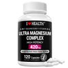 Magnesium Complex Supplement 420mg + B6 Vitamin,Support Sleep and Brain,120ct