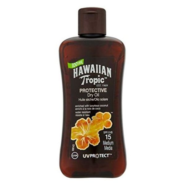 Hawaiian Tropic Protective Dry Oil SPF 15 Medium 100ml
