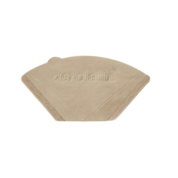 aerolatte Coffee Filter Papers, No. 2 Size, Pack of 80, Beige, 0.1 x 10.5 x 16 cm