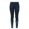 Odlo Damen Lauftight ESSENTIAL PRINT, blue wing teal, L