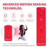 TechKen Remote Controller for Wii, Built-in 2 in 1 Motion Plus Remotes Nunchuck with Silicon Case