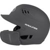 Rawlings | R16 Reversible EXT | Matte Batting Helmet | Reversible Face Guard | Junior | Matte Graphite
