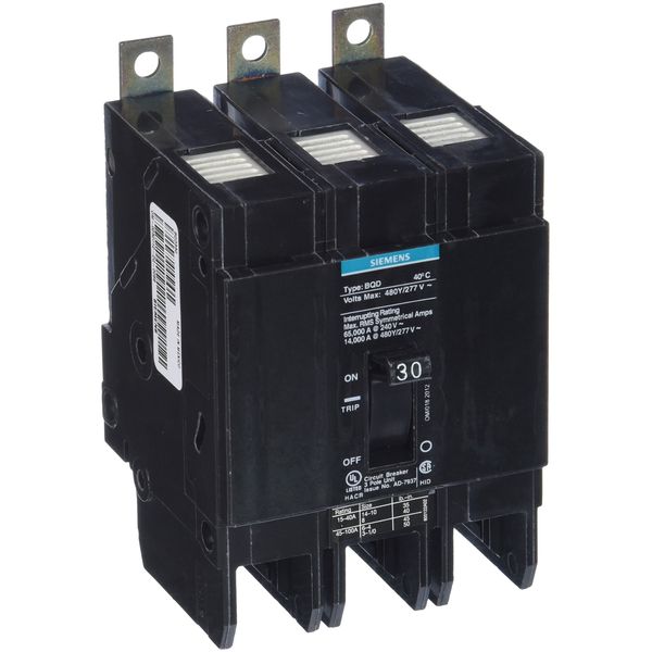 Siemens SIEBQD330 SIE BQD330 3P 30A 277/480 CB, Black