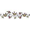 CafePress Princess Crowns Memory Keepsake Jewelry Box, 5"x5"x3.75"