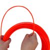 15M Wire Puller Cable Pulling Rod Fish Cable Fastener Wire Puller Orange Fish Tape