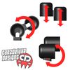 Dual gauge pod mount 60mm 4X viewing angles steering column dash cluster