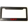 Stickysight.com Racing Ls7 Engine Code - Carbon Fiber with Red Automotive License Plate Frame - Ls2 ls3 ls6 ls7