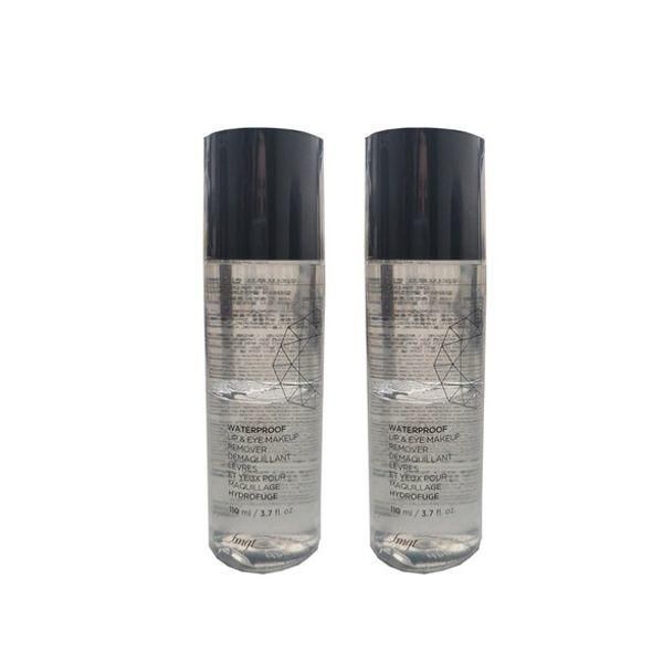 THE FACE SHOP Waterproof Lip &amp; Eye Makeup Remover 110ml x 2