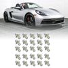 25 Pcs Wheel Rim Rivets Lip Rivets Nuts