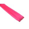 Clip In Hair Extensions 12" Neon Pink Solid Colour Emo Punk Goth Scene